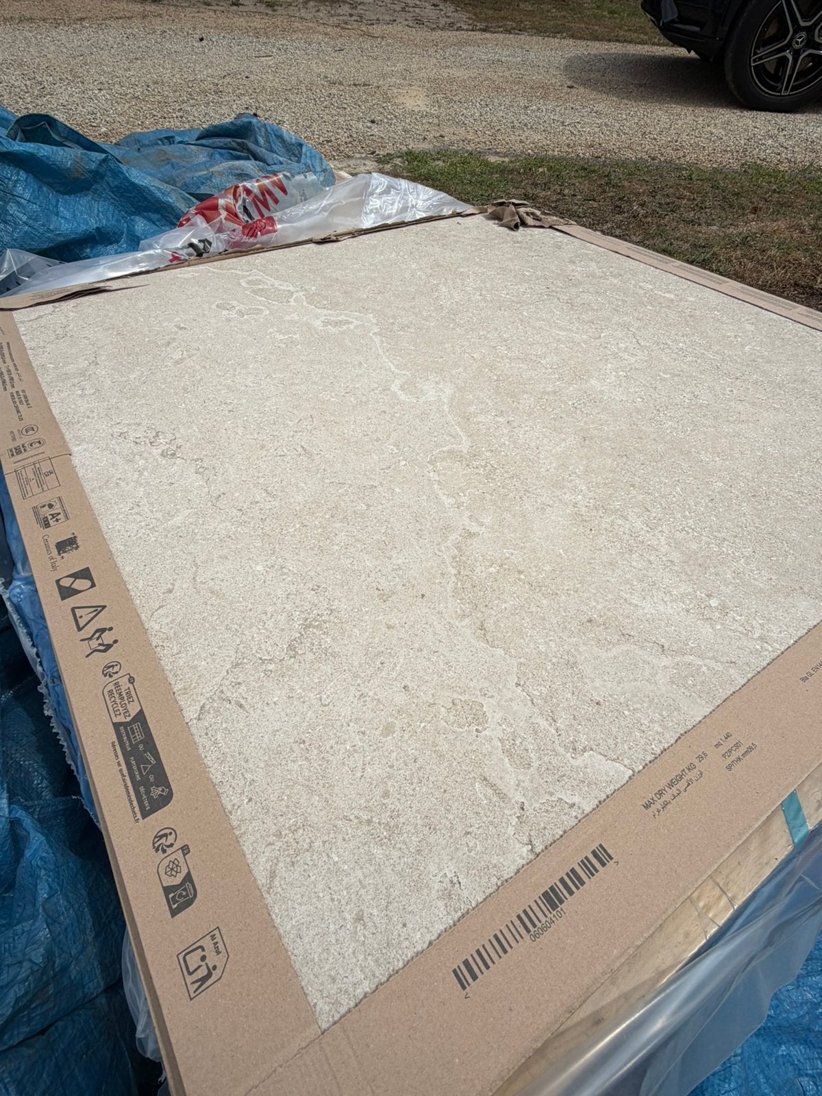 30 m² Luxe keramische tegels 120x120 cm – Nieuw, Ophalen, 60 cm of meer, Nieuw, 10 m² of meer