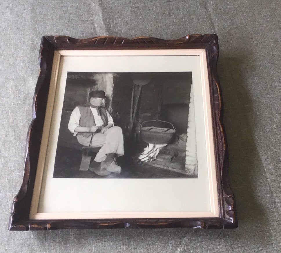 Vintage houten kader, Ophalen, Gebruikt