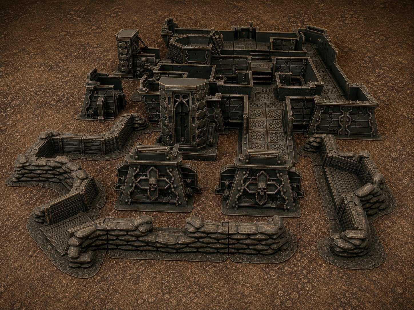 MEGA PACK 30 Décors Modulaires style Warhammer 40k / Wargame, Envoi, Neuf, Warhammer 40000, Figurine(s)