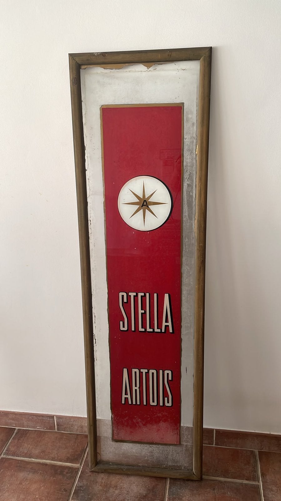 Stella artois glaqplaat, Huis en Inrichting, Ophalen, 150 cm, Gebruikt, 30 cm