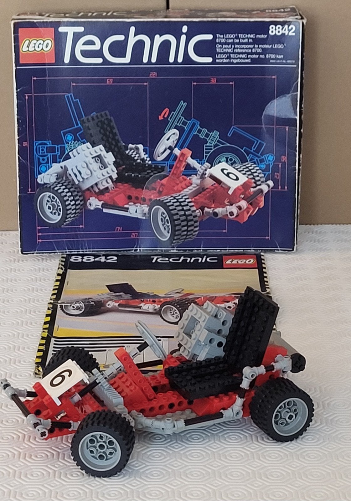 Lego Technic 8842 Go-Kart, Ophalen, Lego, Technic