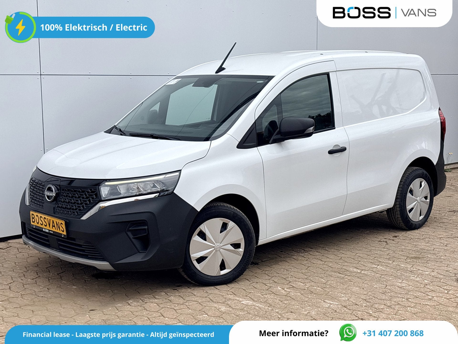 Nissan Townstar EV 45kWh L1 260KM WLTP LED Climate Control C, Autos, 45 kWh, Entreprise, 2 places, 260 km