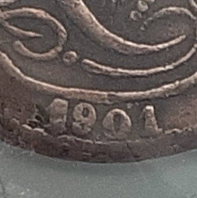 België - 1 cent – 1901 FR. (Ref 027), Ophalen of Verzenden, Metaal, Losse munt