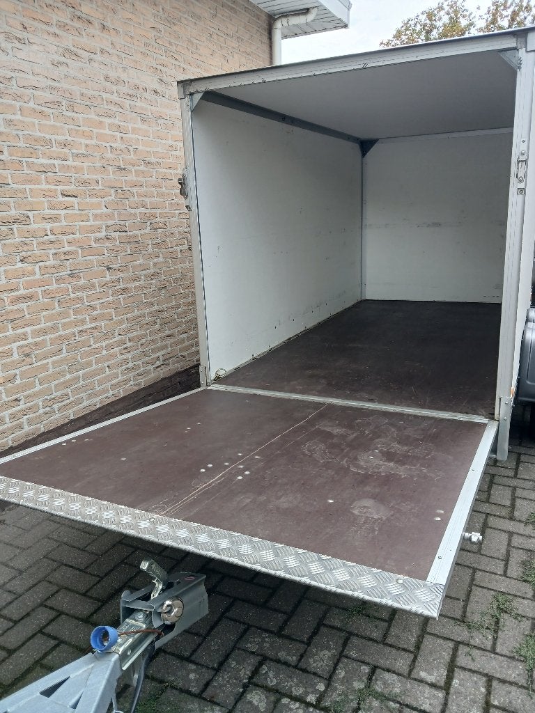 gesloten aanhangwagen met valdeur, Enlèvement, Comme neuf