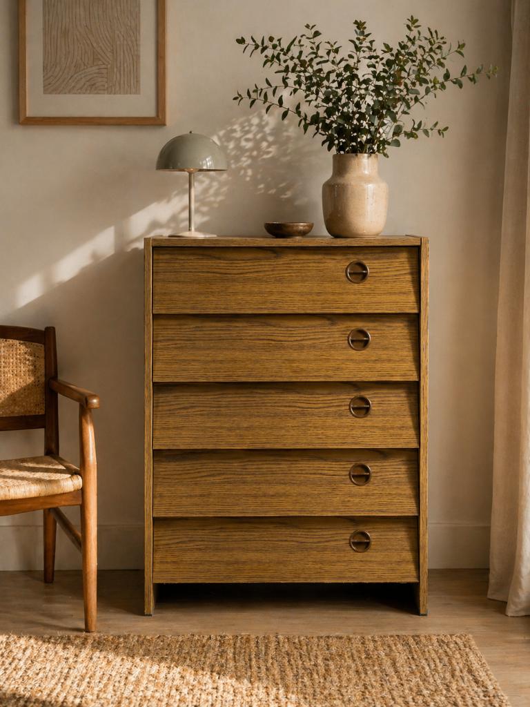 Mid century schoenenkast - Vintage jaren 60, Huis en Inrichting, Kasten | Schoenenkasten, Gebruikt, Ophalen