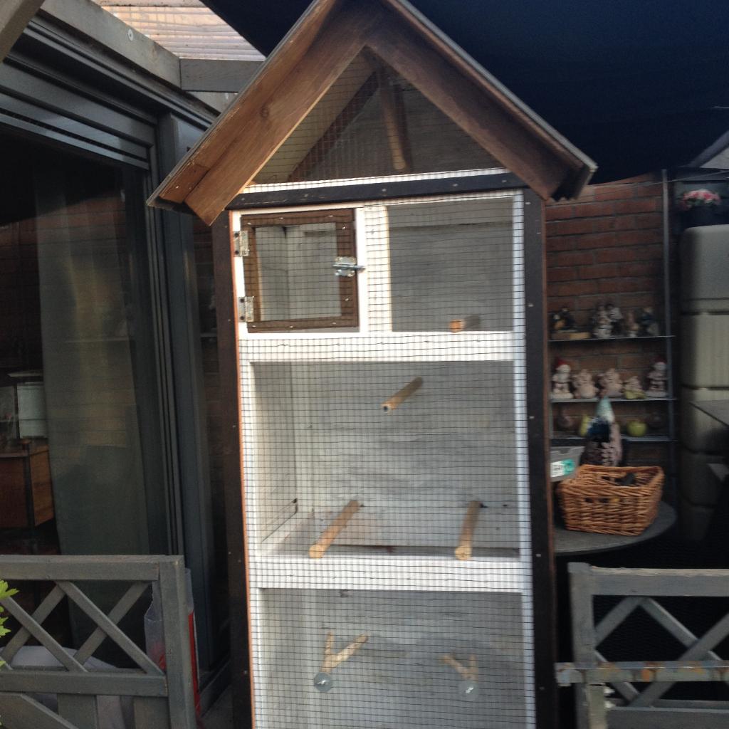 vogel kooi, Dieren en Toebehoren, Ophalen, Nieuw, Hout, Vogelkooi