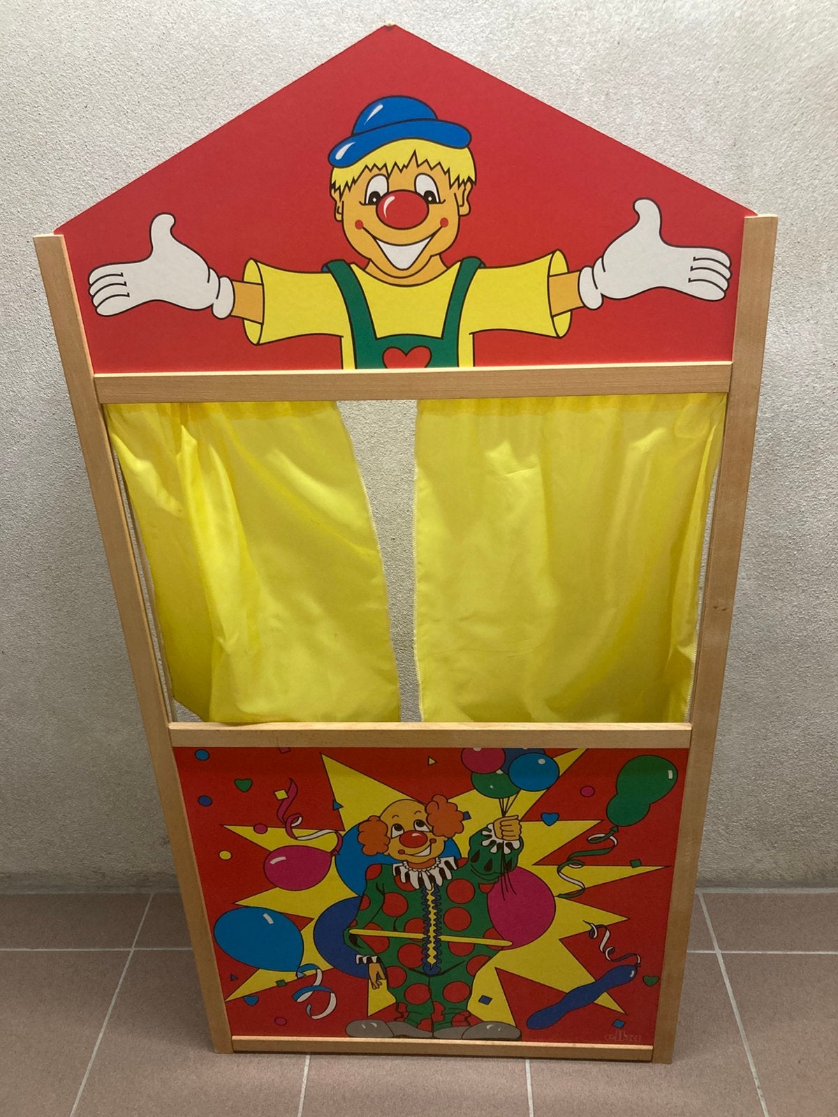Poppenkast, Ophalen, Gebruikt