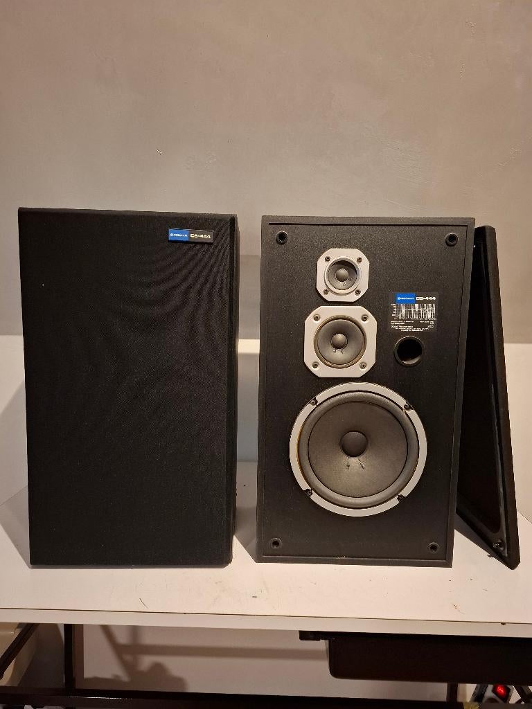 Speakers, Audio, Tv en Foto, Luidsprekerboxen, Gebruikt, 60 tot 120 watt, Front, Rear of Stereo speakers, Ophalen