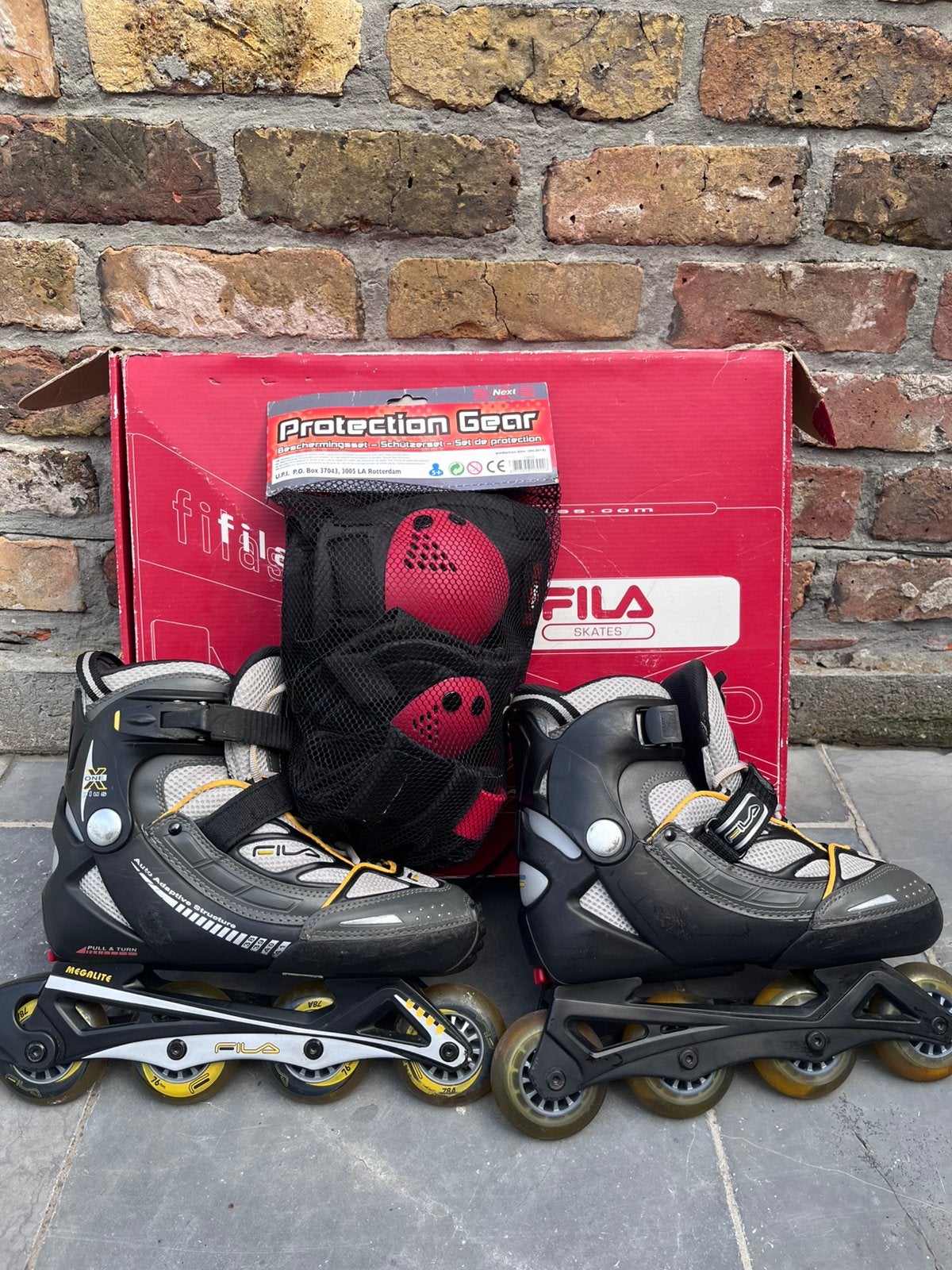 Skeelers Fila met bescherming, Ophalen, Gebruikt, Overige typen