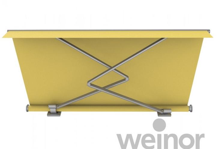 Zonnewering Weinor Livona (NIEUW), Enlèvement, À bras articulé