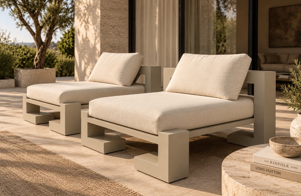 Borek design loungefauteuils – nieuwstaat, Jardin & Terrasse, Enlèvement