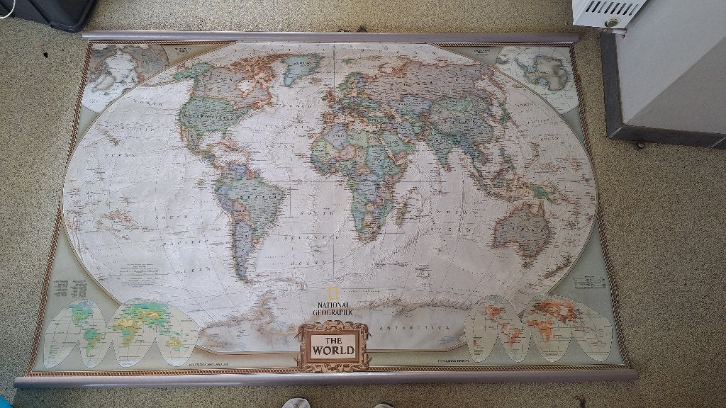 Wereldkaart, Boeken, Ophalen, Gelezen, Wereld, Landkaart