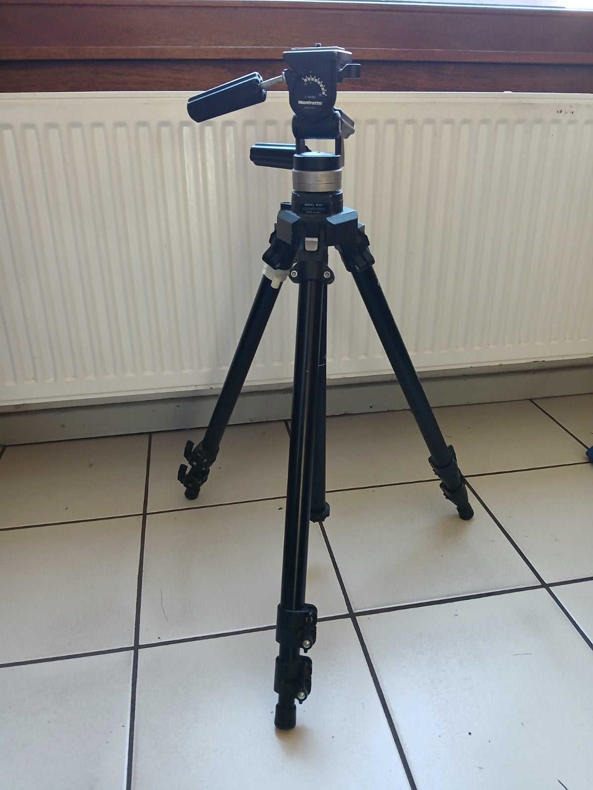 Manfrotto statief, Audio, Tv en Foto, Ophalen, Balhoofd, Met balhoofd, Manfrotto