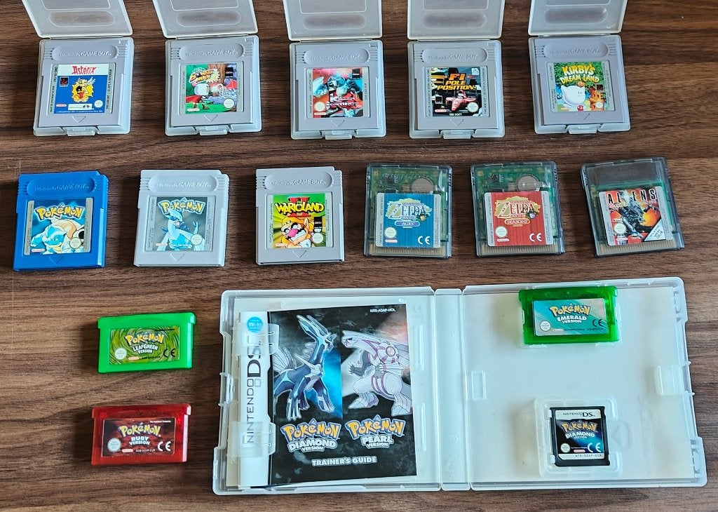 Gameboy Games + Gameboy Color Console, Games en Spelcomputers, Ophalen, Overige genres, 1 speler, Refurbished