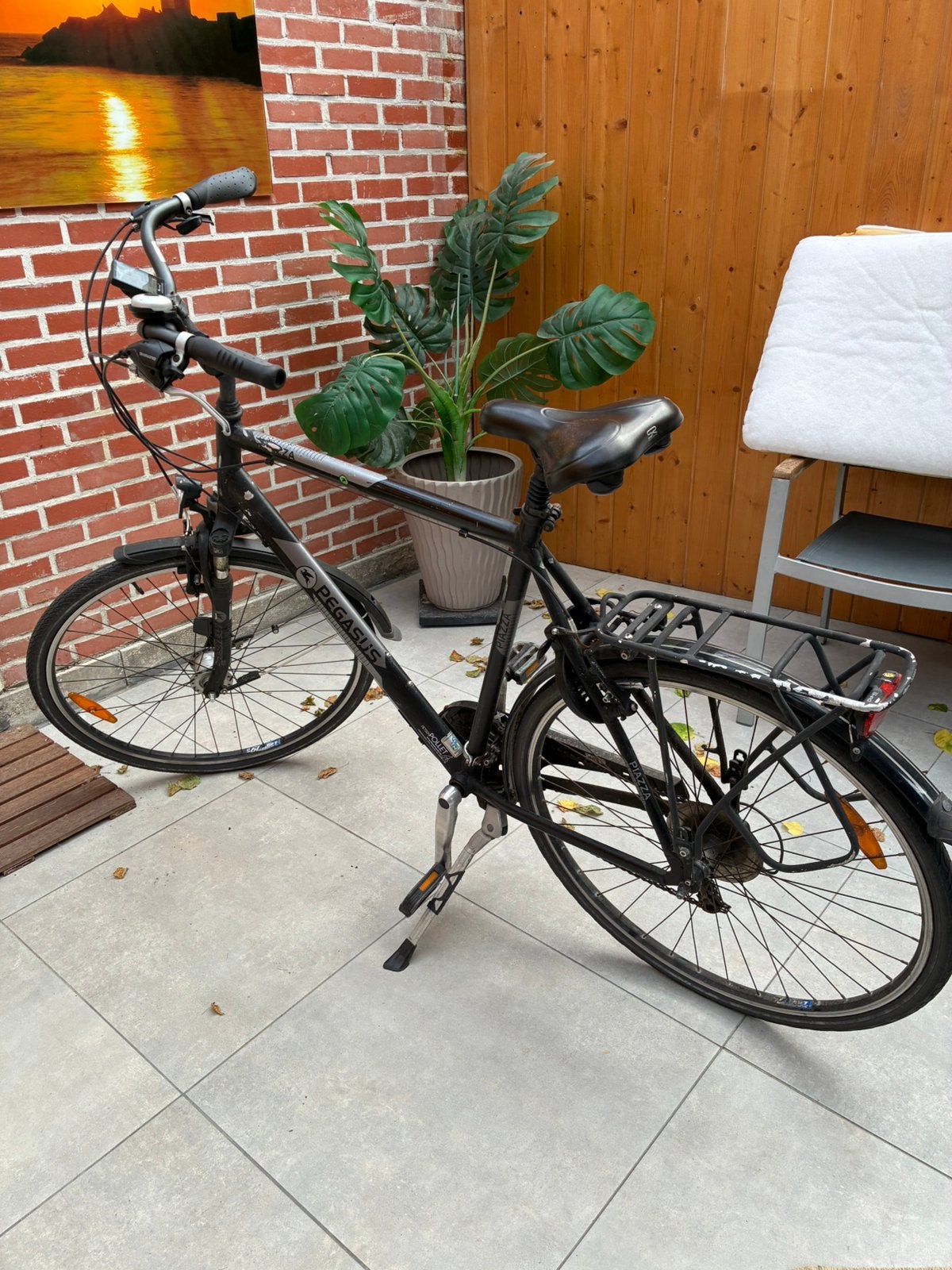 Heren fiets, Fietsen en Brommers, Fietsen | Heren | Herenfietsen, Ophalen, Zo goed als nieuw