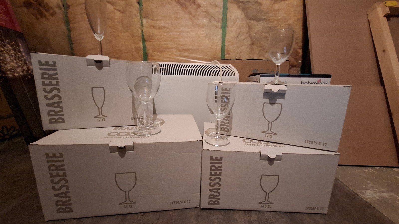 Set glazen, Huis en Inrichting, Ophalen, Zo goed als nieuw, Glas