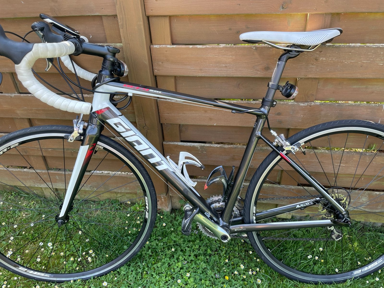 Giant Defy ALUXX racefiets + Garmin Edge 1000 (gps), Vélos & Vélomoteurs, Frein sur jante, 49 à 53 cm, Aluminium, Enlèvement