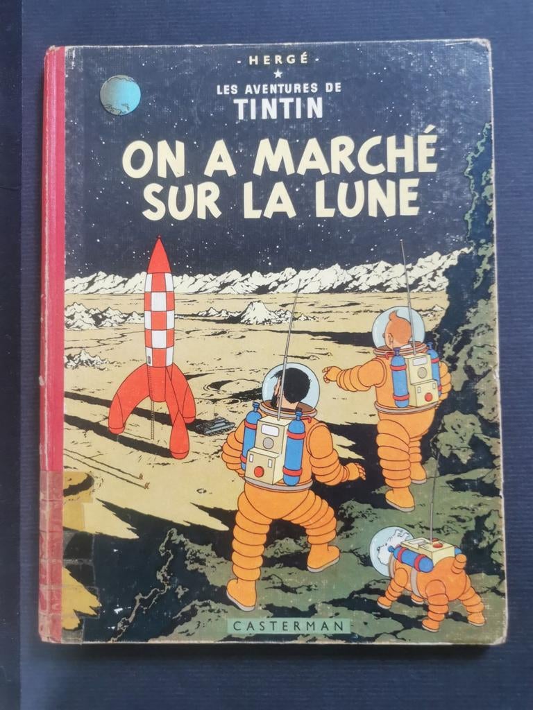 BD tintin, on a marché sur la lune, Livres, BD, Enlèvement ou Envoi