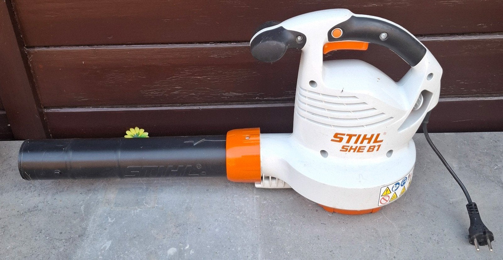 stihl she 81 bladblazer., Ophalen, Zo goed als nieuw, Elektrisch, Stilh