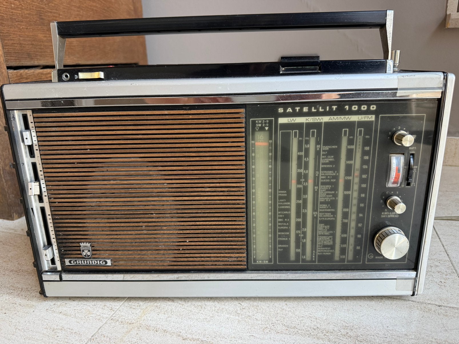 Grundig satellit 1000, Ophalen of Verzenden, Gebruikt, Radio