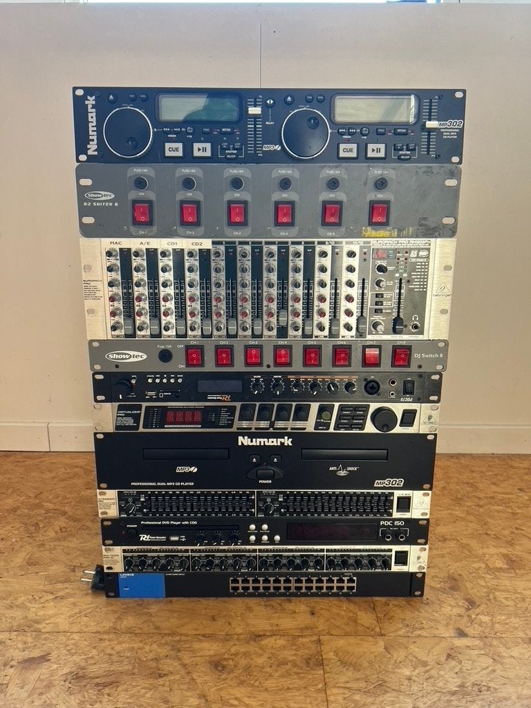 Lot 19" audio materiaal, Audio, Tv en Foto, Professionele apparaten, Ophalen of Verzenden, Zo goed als nieuw, Audio