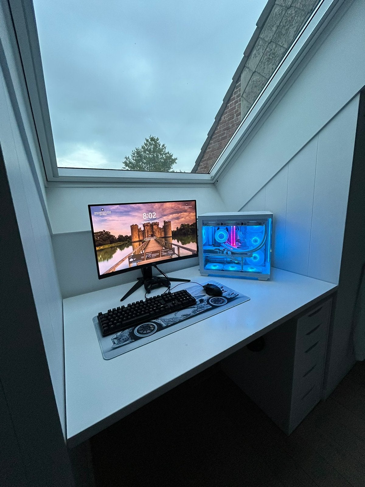 Gaming PC RX 9070 XT, Ophalen, Zo goed als nieuw, Gaming, SSD