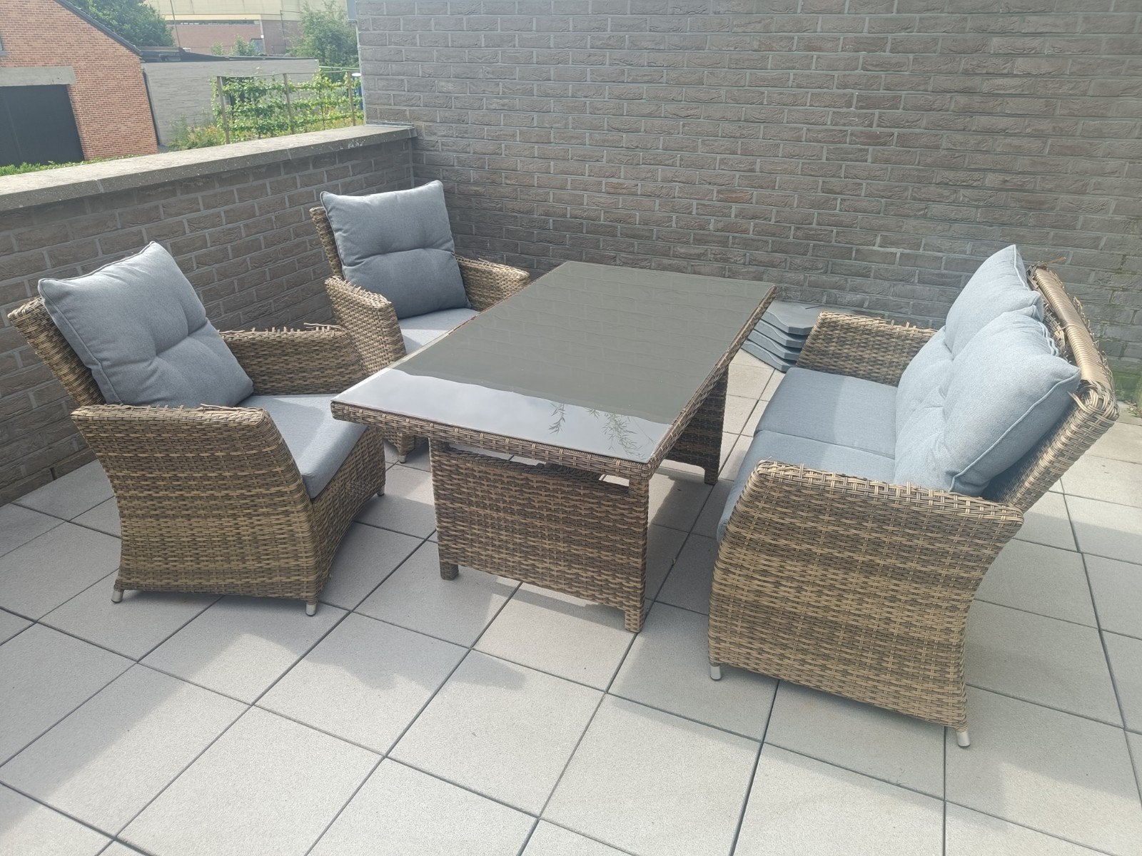 Tuinset / Tuinstoel / tuinkussens, Ophalen, Tuinset