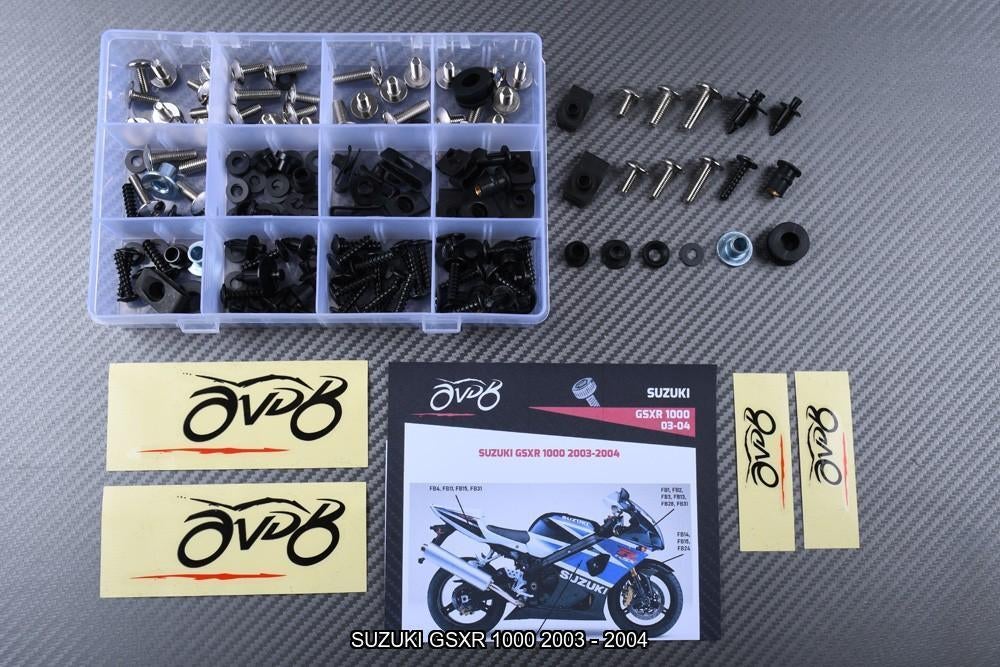 Kuip bouten set voor SUZUKI GSXR 1000 2003 - 2004, Motoren, Ophalen of Verzenden, Nieuw