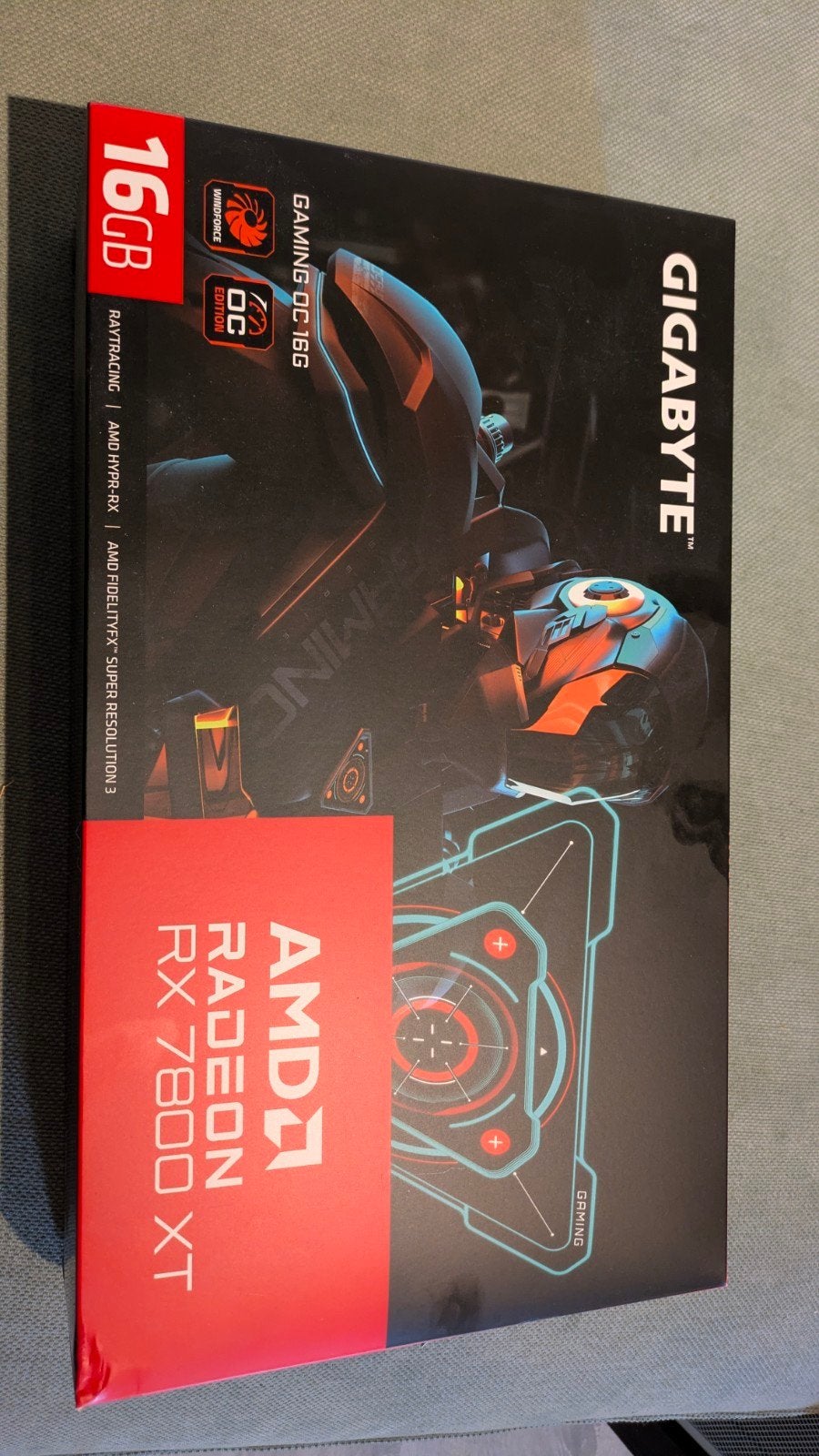 RX 7800 XT GPU, Computers en Software, Videokaarten, Ophalen, GDDR6, AMD, PCI