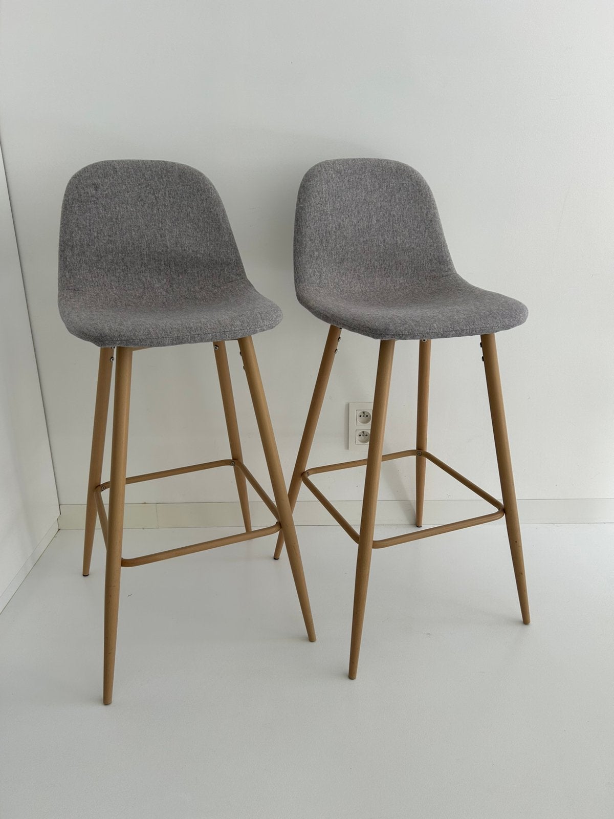 Barstoel Weba 2 stuks, Métal, 2 tabourets, Enlèvement, Utilisé