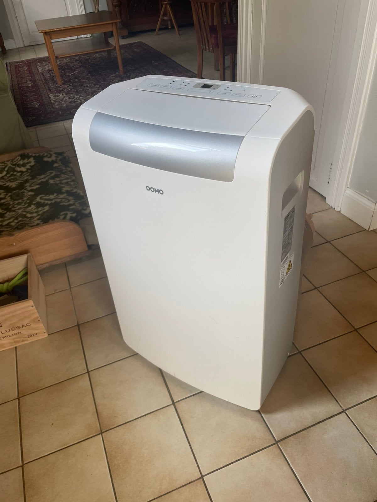 Domo mobiele airco - VERKOCHT!, Ophalen, Timer, Gebruikt, 3 snelheden of meer