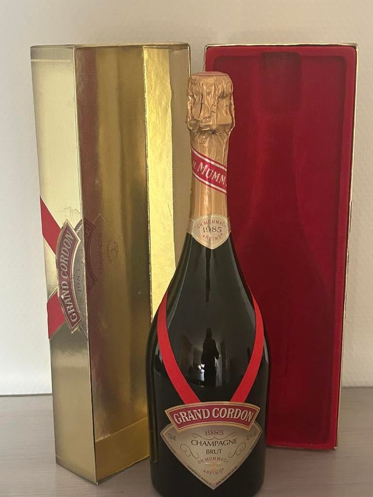 Champagne Mumm Grand Cordon 1985, Enlèvement ou Envoi, Comme neuf, Champagne