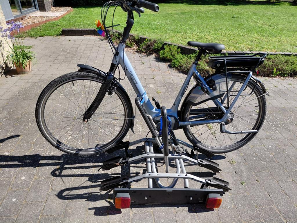 Porte-vélos robuste pour 3 vélos électriques pour attelage, Support d'attelage, 3 vélos ou plus, Vélo électrique, Enlèvement
