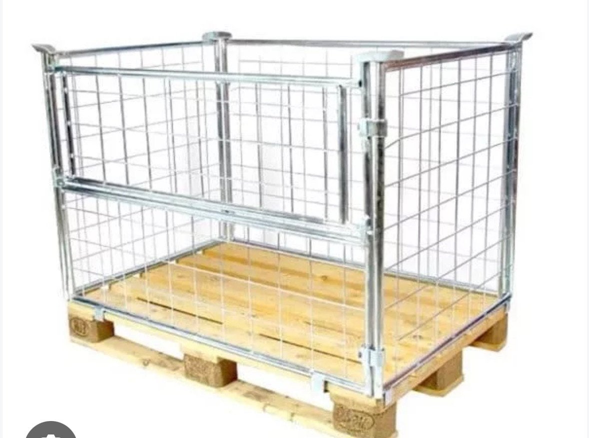 Palletbox, Doe-het-zelf en Bouw, Ophalen, Gebruikt