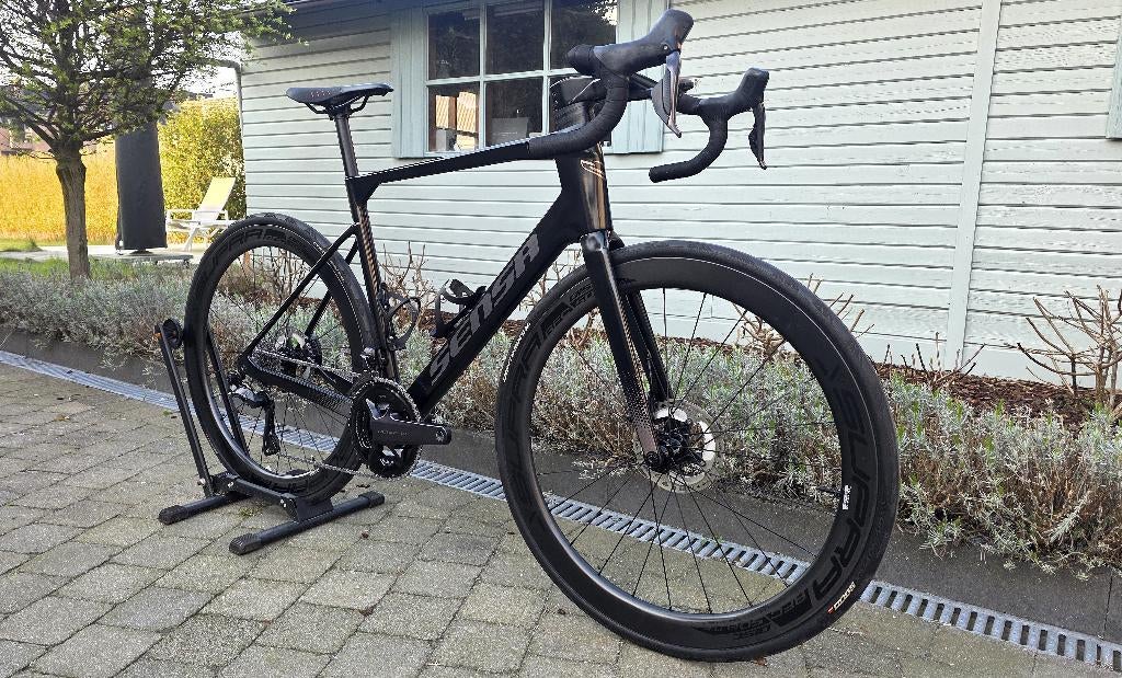 Sensa Giulia GF Ultegra Di2 12sp. + Carbon Wheels, 53 tot 57 cm, Ophalen, Gebruikt, Carbon