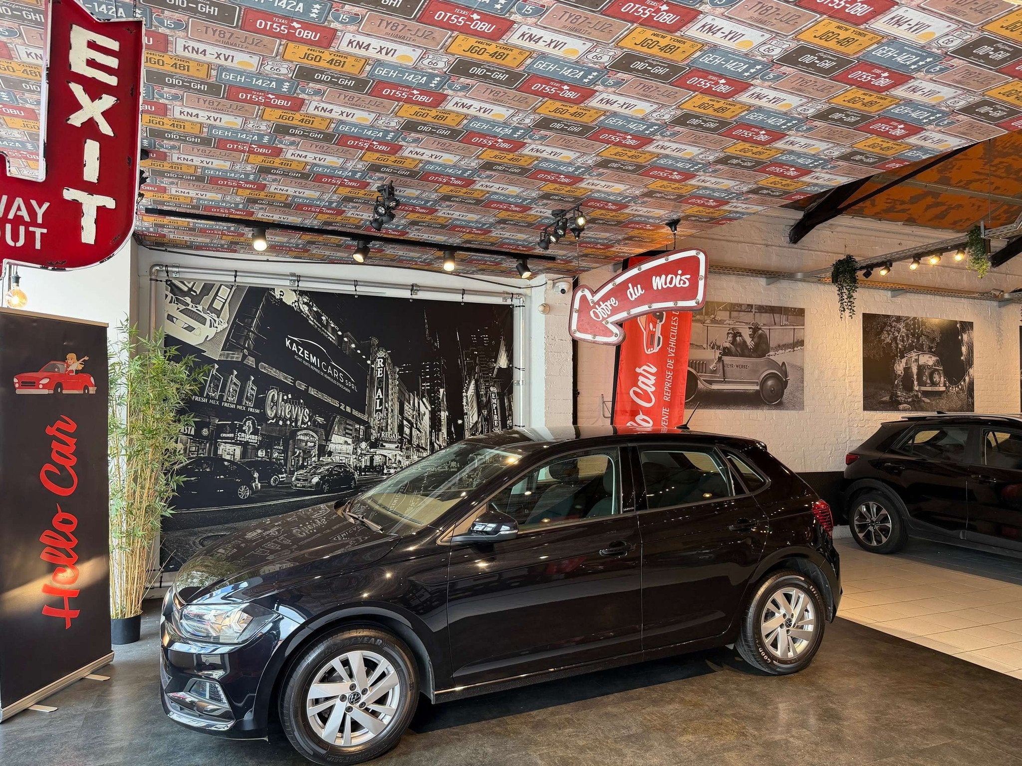 Volkswagen Polo 1.0i United * 04/2021 * CARPLAY * RADAR AV &, Auto's, Volkswagen, Stof, Gebruikt, LED verlichting, Zwart