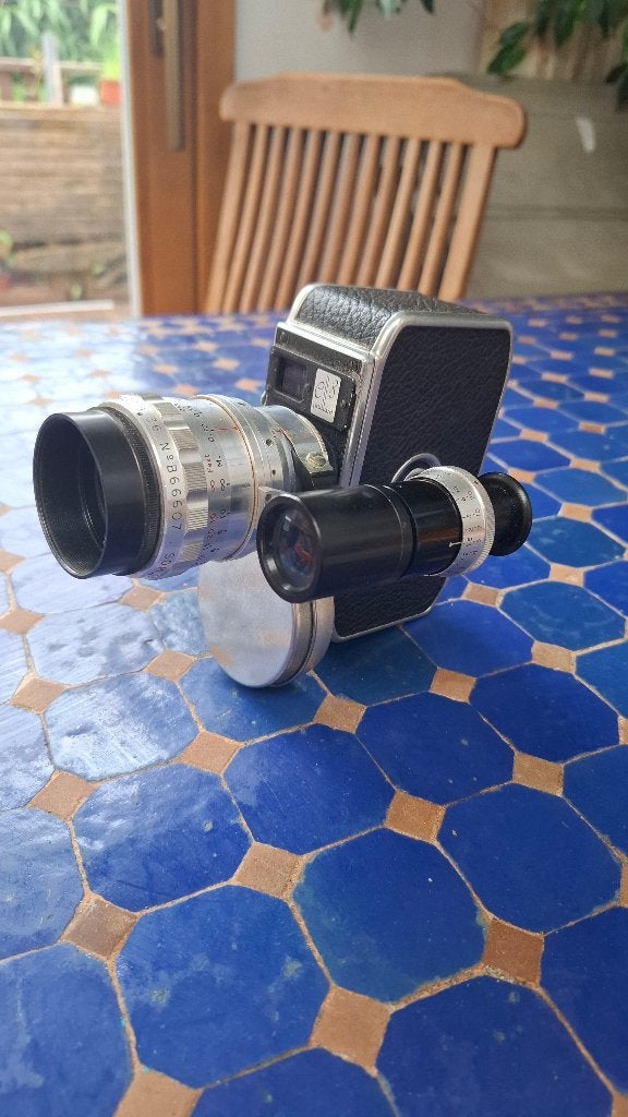 Bolex C8 + 8 mm PanciNor Paillard-camera, Ophalen of Verzenden, 1940 tot 1960, Filmcamera
