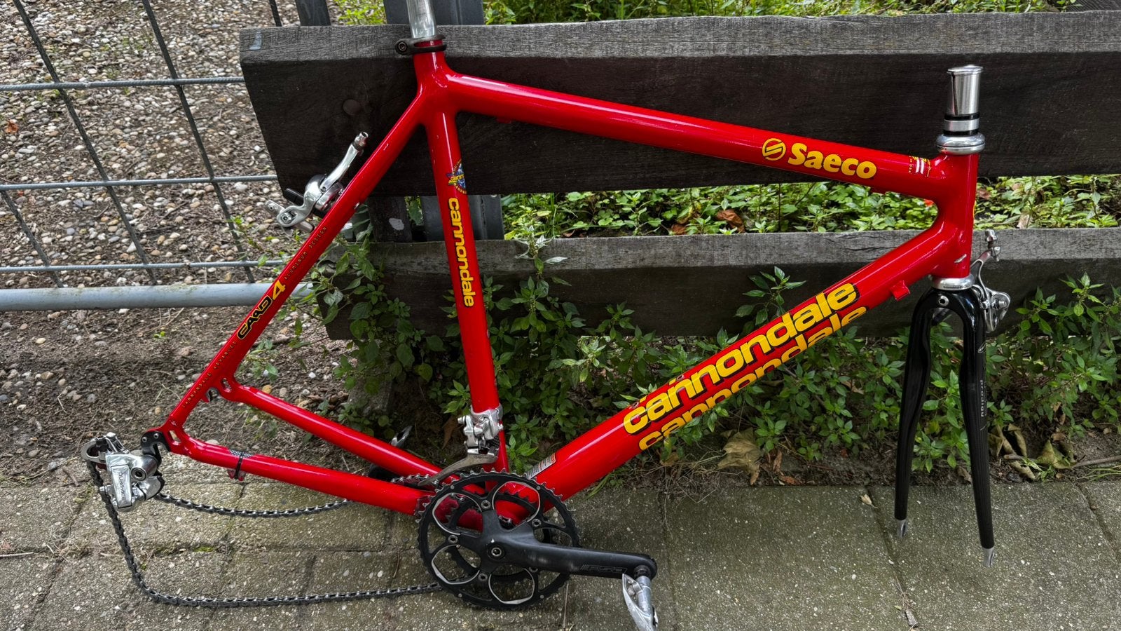 Cannondale CAAD4 Saeco Frame / Frameset, Fietsen en Brommers, 28 inch, Gebruikt, Aluminium, 15 tot 20 versnellingen