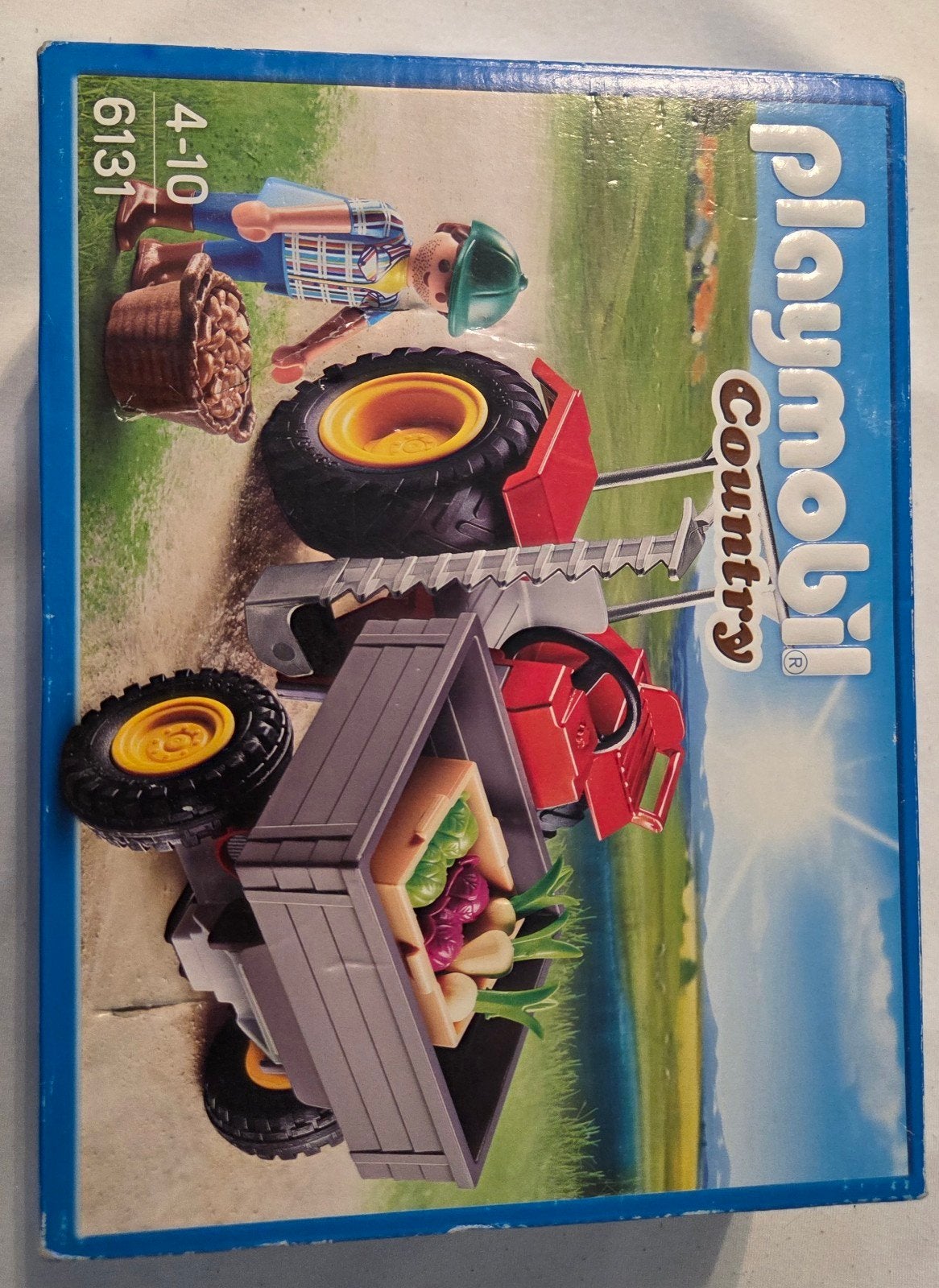 playmobil tractor, Enlèvement