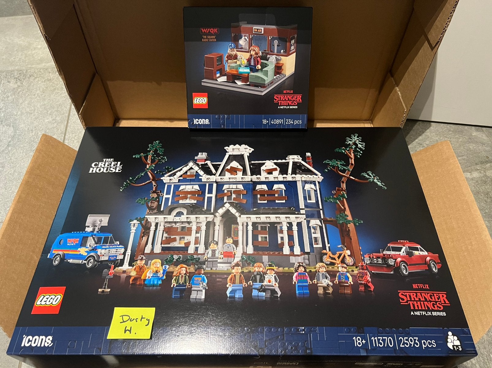 Lego Stranger Things 11370 + 40891, Enfants & Bébés, Jouets | Duplo & Lego, Enlèvement ou Envoi, Comme neuf, Lego