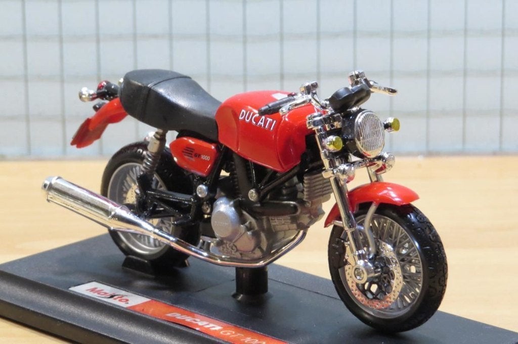Ducati GT1000 red 1:18 Maisto, Ophalen of Verzenden, Nieuw, Motor, Maisto