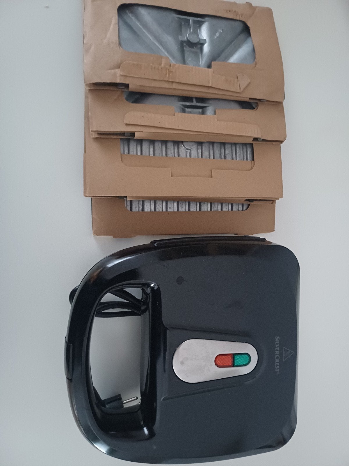 croque-monsieur, wafel, grill machine, Ophalen of Verzenden, Nieuw