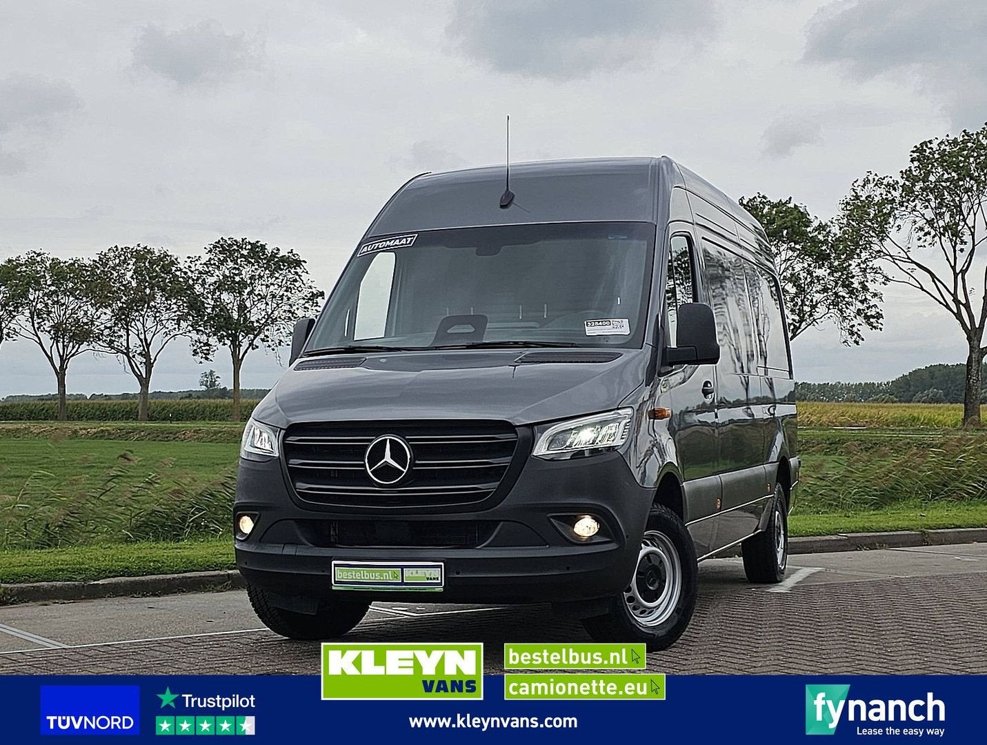 Mercedes-Benz SPRINTER 317 L2H2 LED Mbux10, Argent ou Gris, Achat, Entreprise, Cruise Control