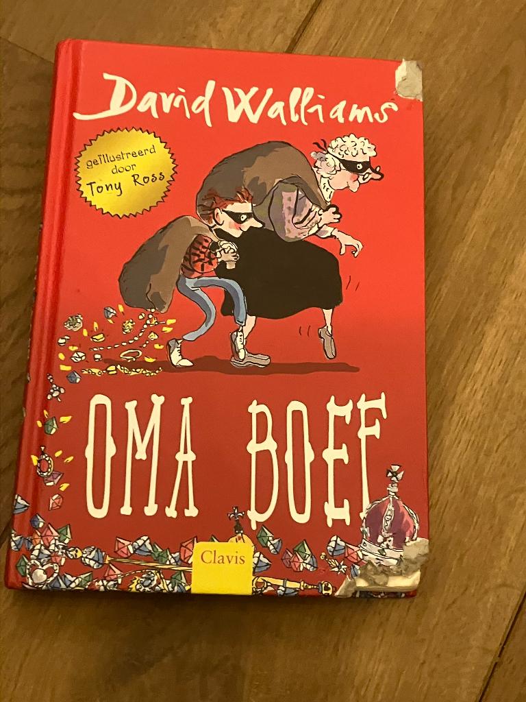 David Williams - Oma boef, Boeken, Ophalen of Verzenden, Gelezen, David Walliams, Fictie algemeen