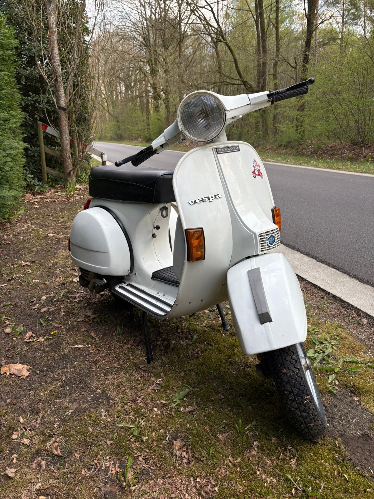Vespa P125X , 1983, starten en rijden, Scooter