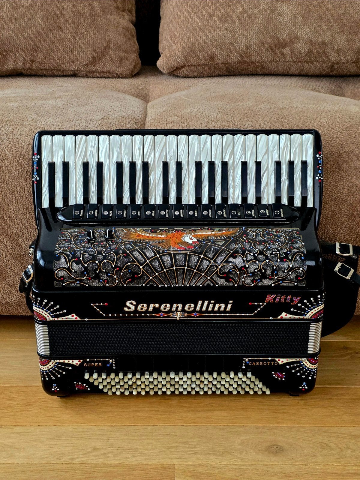 Accordéon Serenellini Super Cassotto, Musique & Instruments, Accordéons, Enlèvement ou Envoi