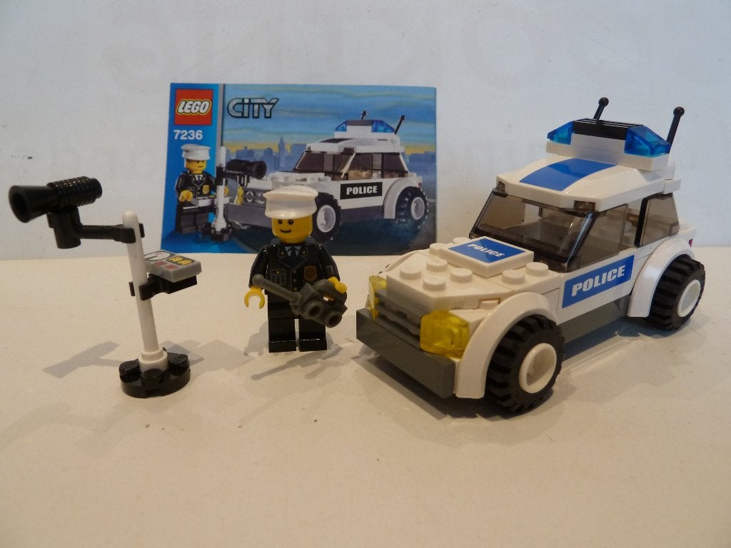 Lego City Police 7236 Police Car, City, Lego, Ophalen of Verzenden, Zo goed als nieuw