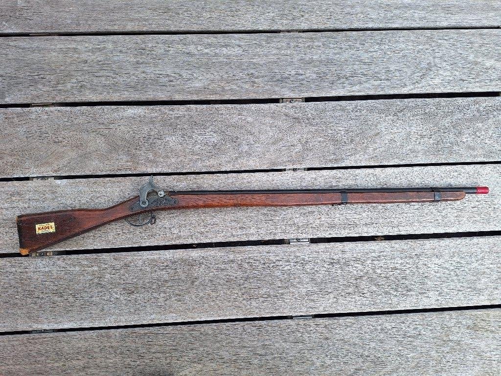 Jouet – Fusil mousquet, Enlèvement, Utilisé