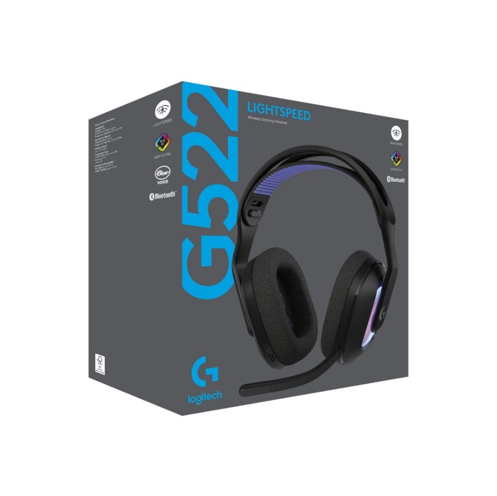 Logitech G522 LIGHTSPEED Gaming Headset – NIEUW & Geseald, Logitech, Nieuw, Ophalen of Verzenden, Draadloos