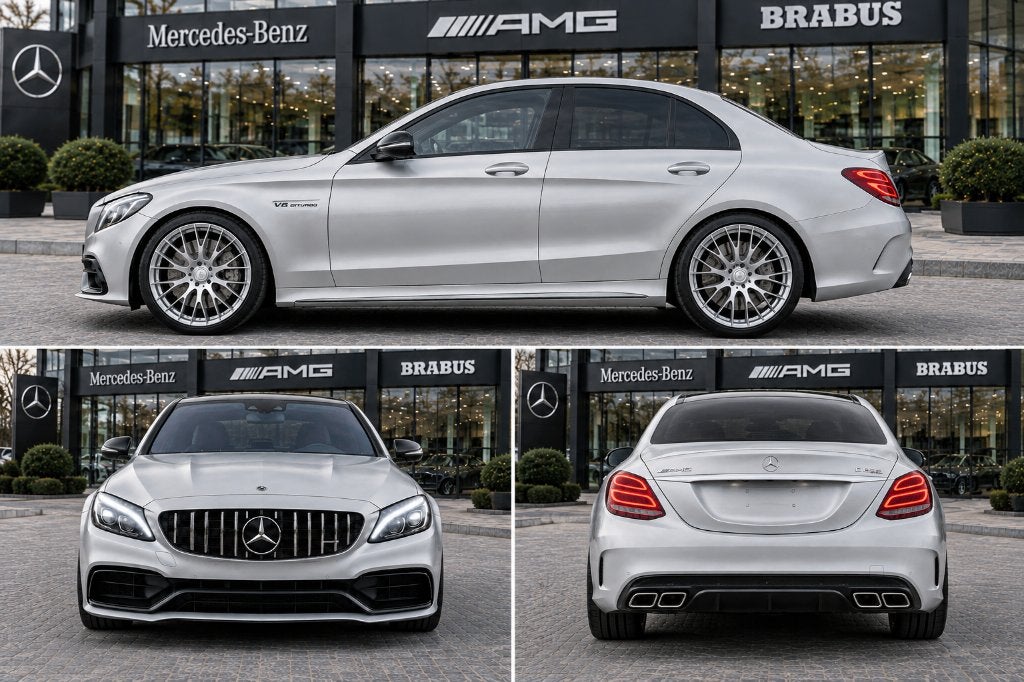 Mercedes-Benz C63 AMG - 2017, Achat, Alcantara, Noir, Berline